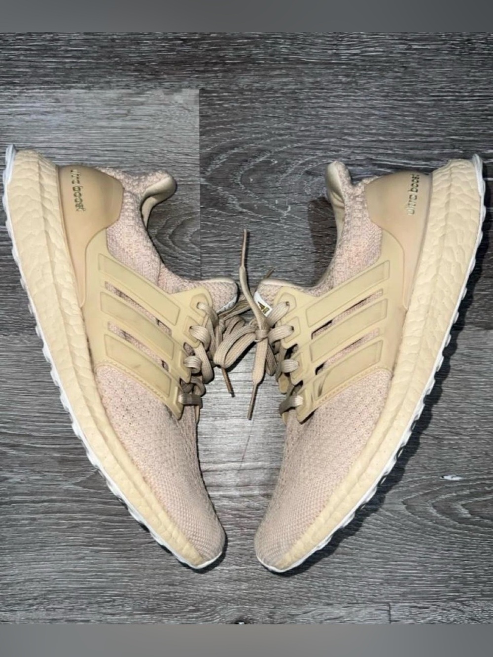 Adidas Women’s Beige Ultraboost Sneakers